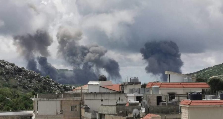 South Lebanon Bombardment