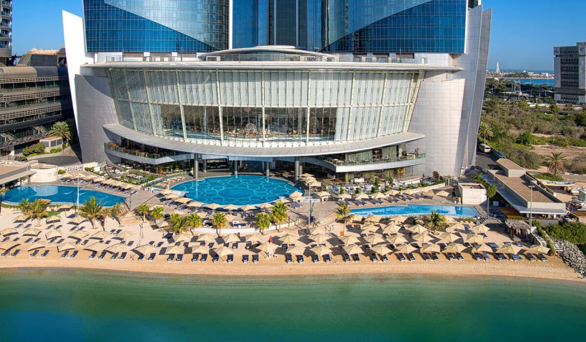 فندق وشاطئ كونراد أبو ظبي أبراج الإتحاد