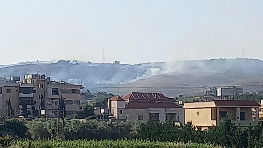 حرائق يارون جنوب لبنان