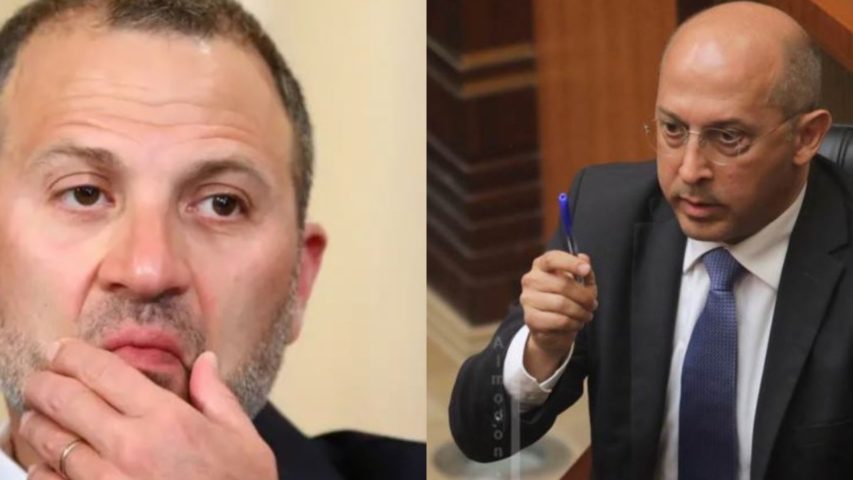 الان عون وجبران باسيل