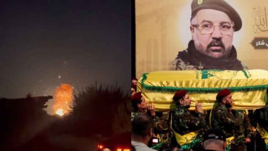 فؤاد شكر وغارات البقاع