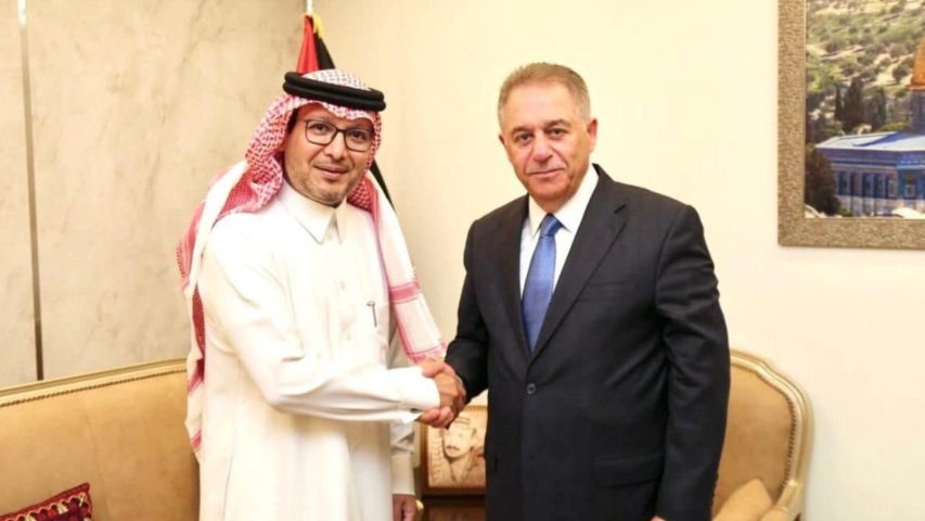 السفيران وليد البخاري وأشرف دبور