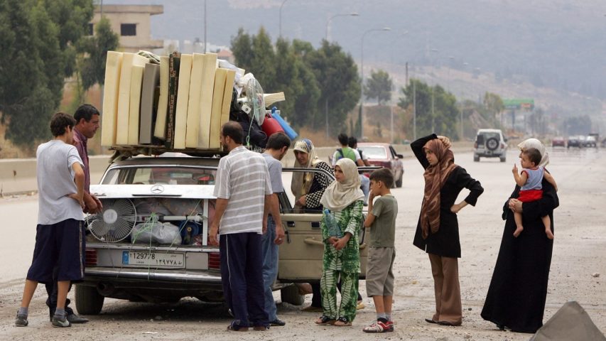النازحون من الجنوب