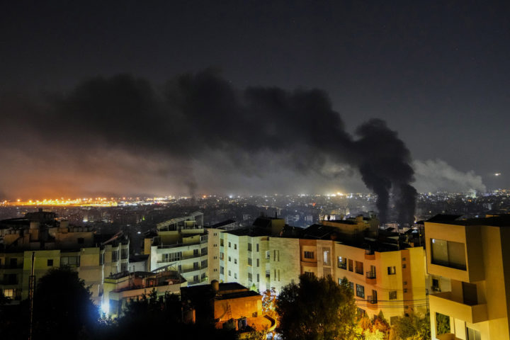 Dahiyeh Airstrikes 28 September Hezbollah