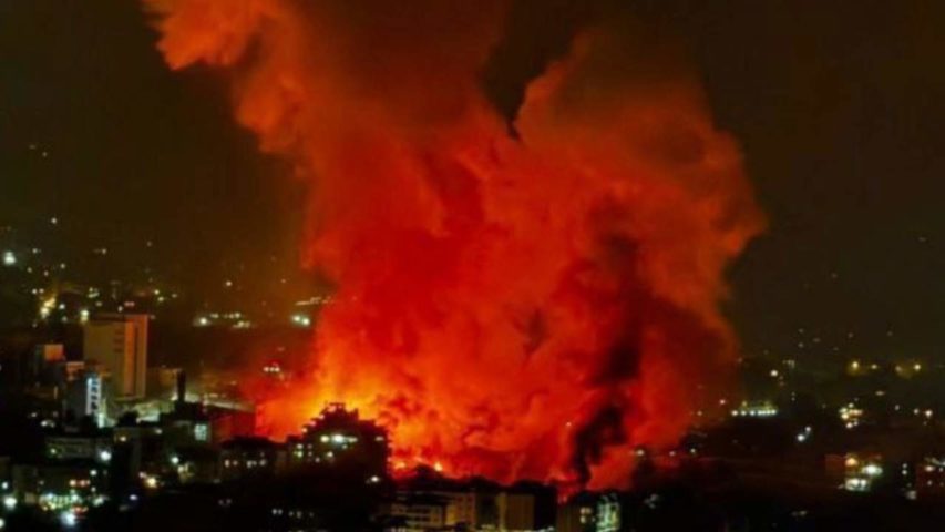 Dahiyeh Fire Belt Airstrikes Hezbollah Sep 28