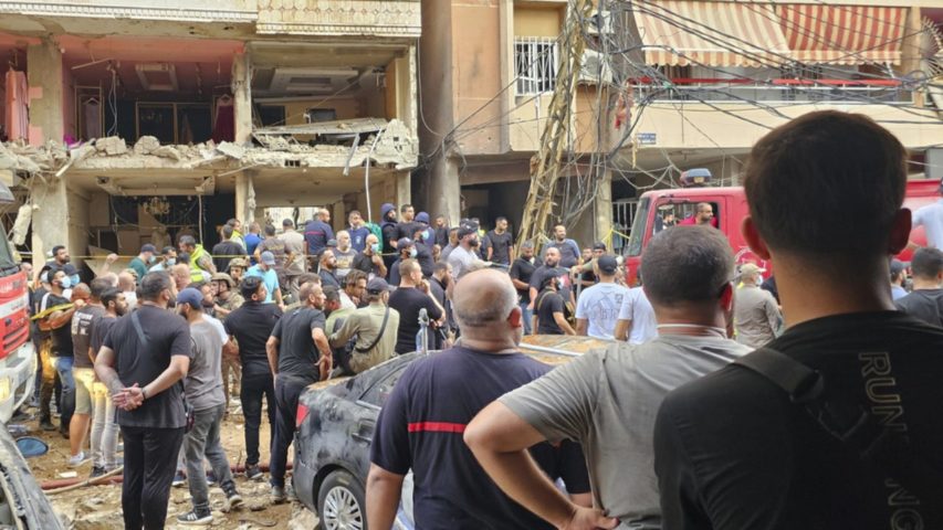 هجوم الضاحية الجنوبية في 20 أيلول حزب الله غارة اسرايلية ابراهيم عقيل