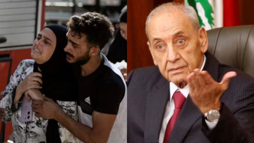 نبيه بري وحرب اسرائيل على لبنان حزب الله