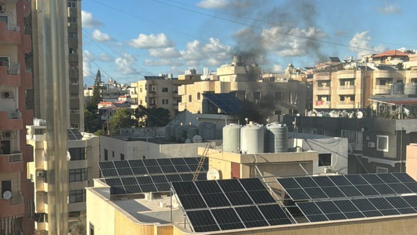 סרטון של שריפה ליד מערכת אנרגיה סולארית בלבנון, התקיפה השנייה של מכשירי חיזבאללה