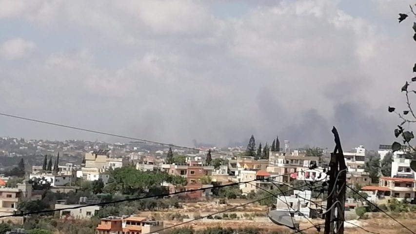 غارة على انصار جنوب لبنان