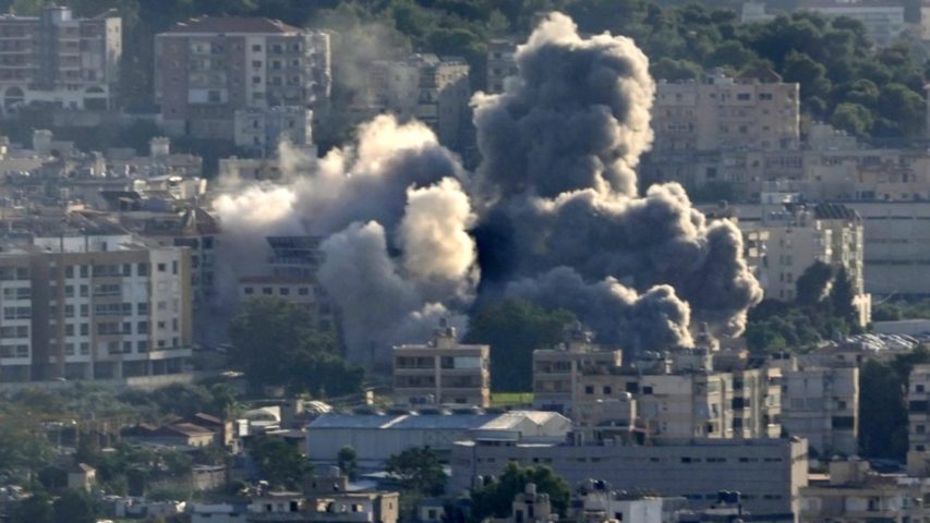Choueifat Airstrike October 19 2024 (AP)