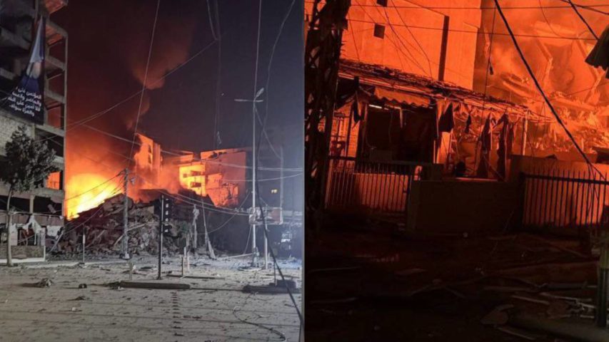 Israeli Airstrike Dahiyeh Hezbollah