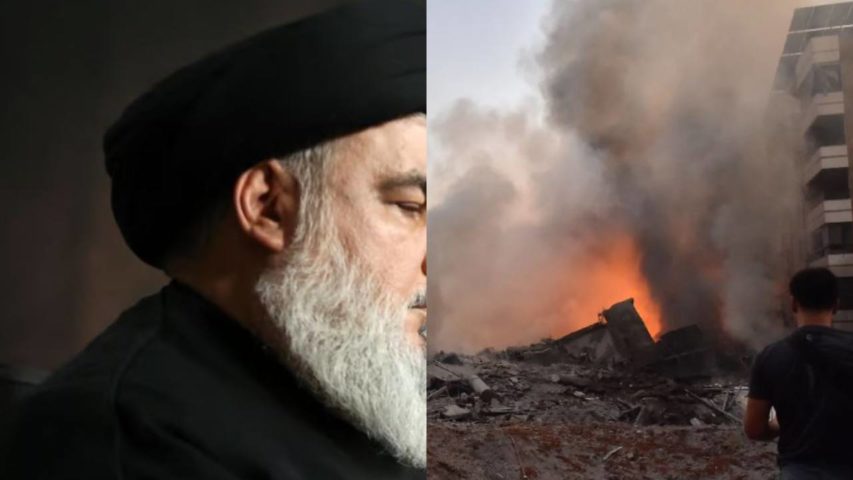 Nasrallah airstrike site