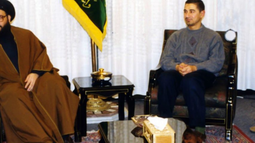 Sayyed Nasrallah and Ibrahim Akil