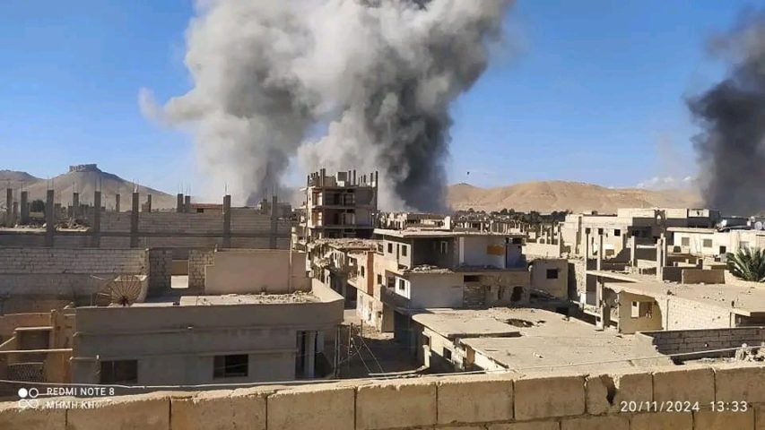 العدوان على تدمر