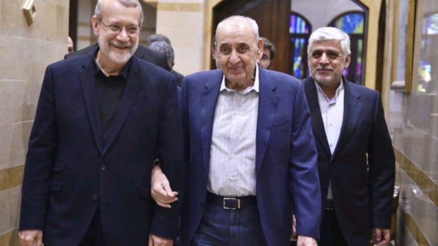 Ali Larijani Nabih Berri