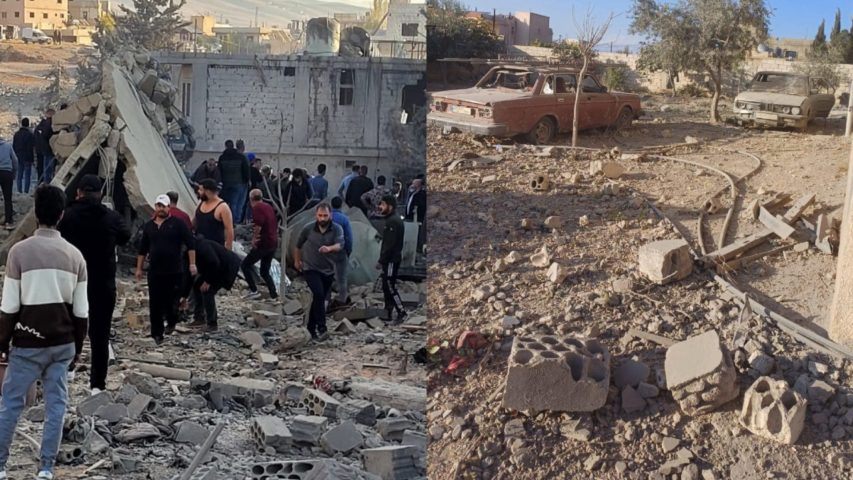 Baalbeck Airstrike 14-11-2023 (Facebook)