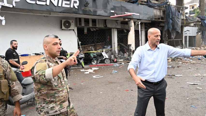 Galerie Semaan Israeli Airstrike (Janoubia.com)