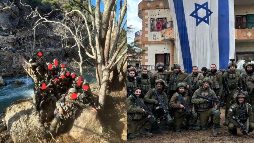 Israeli Soldiers in south Lebanon