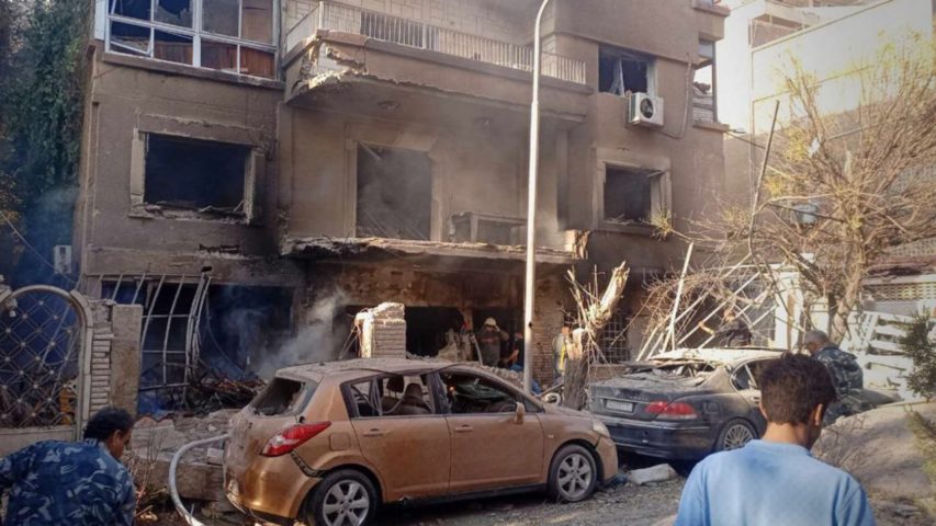 Mazza Israeli Airstrike (Sham FM)