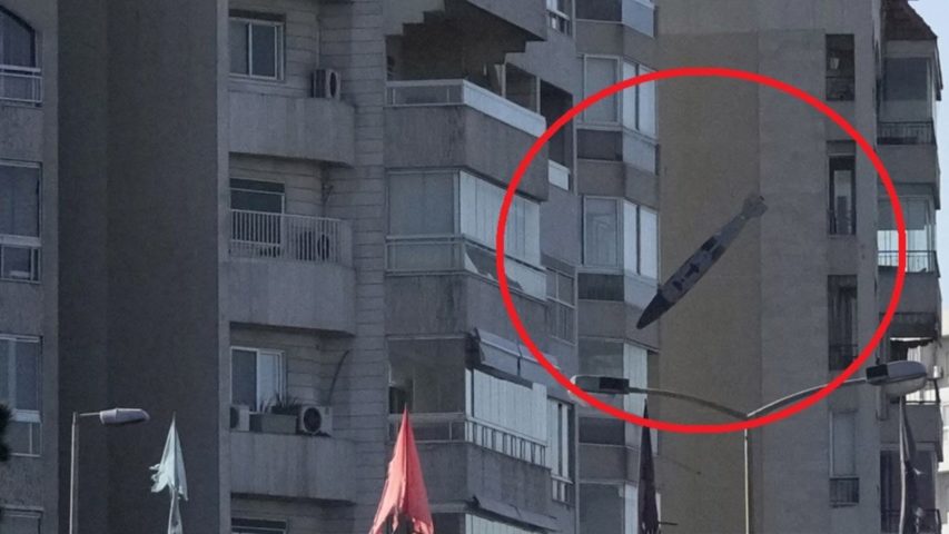 Tayouneh Rocket Airstrike Building