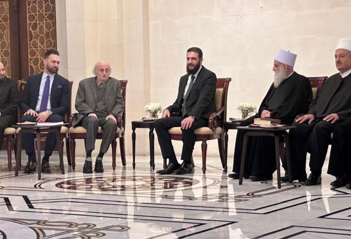 الشرع وجنبلاط