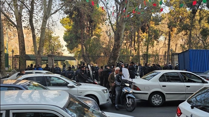 الاحتجاجات في ايران