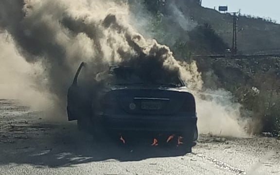 استهداف سيارة الخردلي
