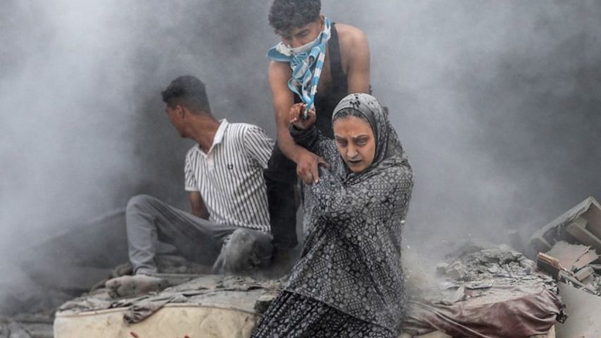 Deir al-Balah, Gaza, on June 14 (Getty Images)