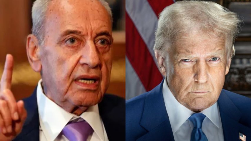 Donald Trump Nabih Berri