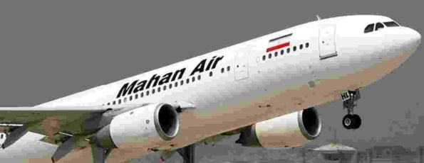 Mahan Air Airplane
