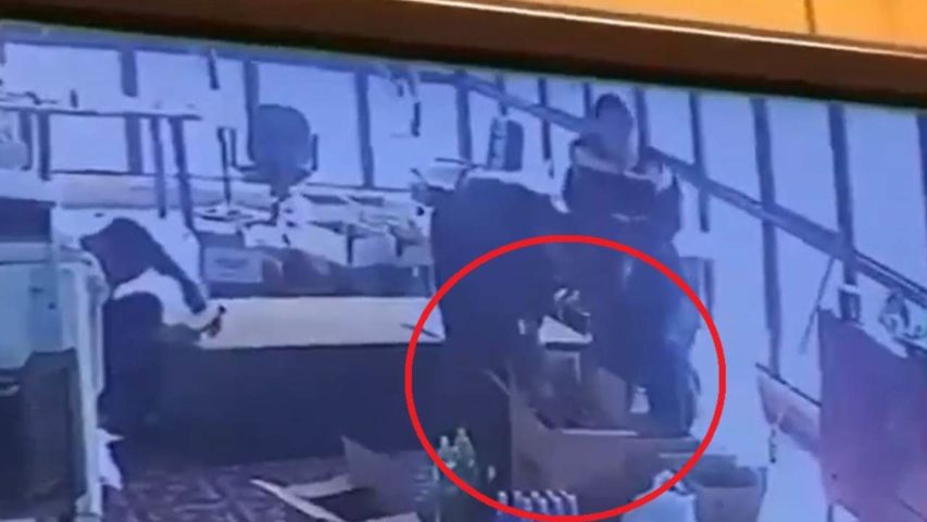 Mazraat Yachoua Gas Station Crime (Screenshot/Janoubia)