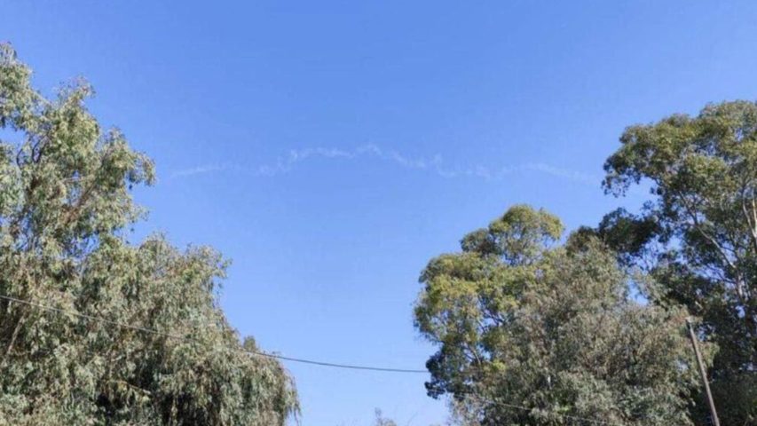 Projectile near lebanese border