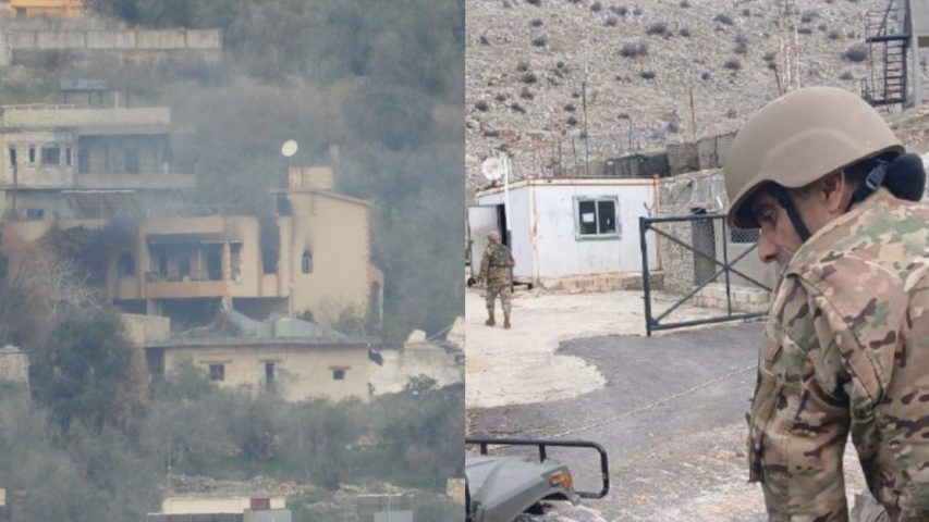Taybeh Explosions and Lebanese Army in Kfarshouba