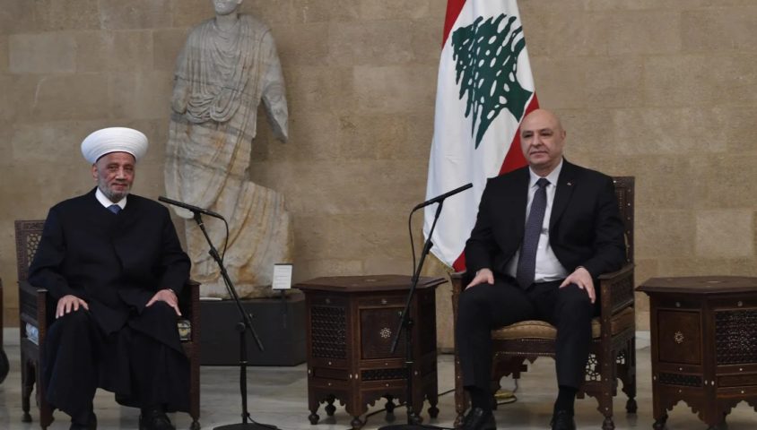 دريان وعون