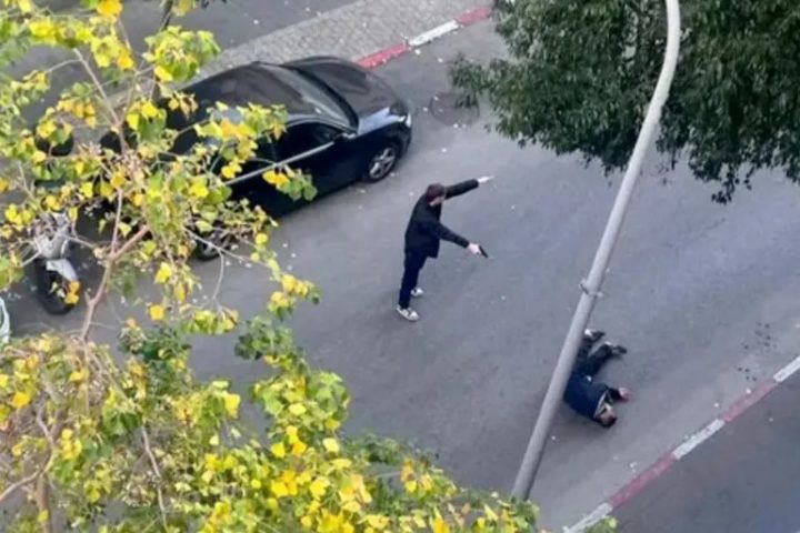 اطلاق نار في تل ابيب