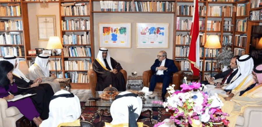 سلام ووزير الخارجية الكويتي