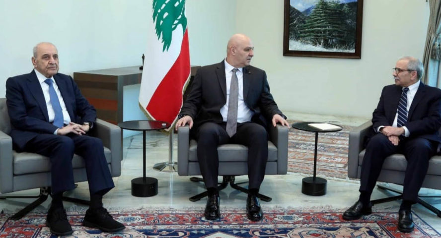 اجتماع رئاسي ثلاثي في بعبدا