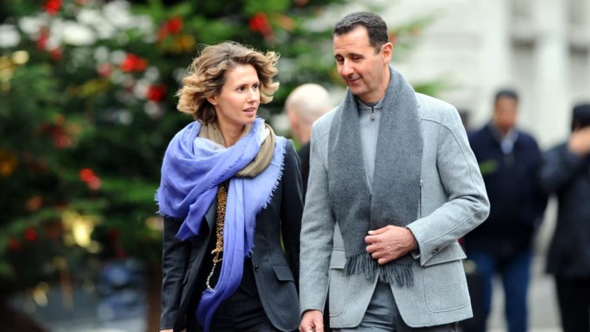 Asma Al Assad And Bashar Al Assad (AFP_Getty Images)