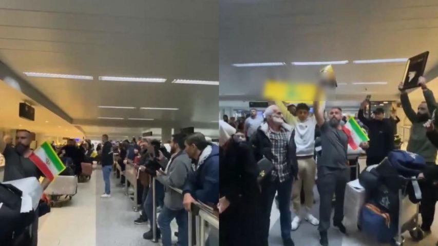 Beirut Airport hezbollah Lebanese Back from Iran