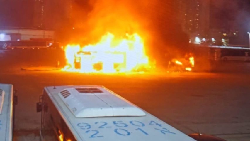 Bus Explosion Tel Aviv