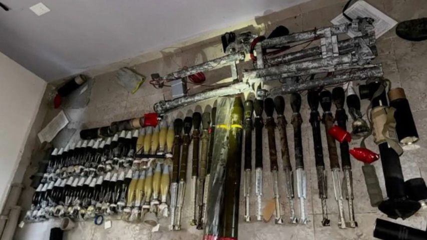 Hezbollah weapons south Lebanon (IDF)