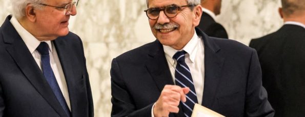 Nawaf Salam Baabda (AFP)