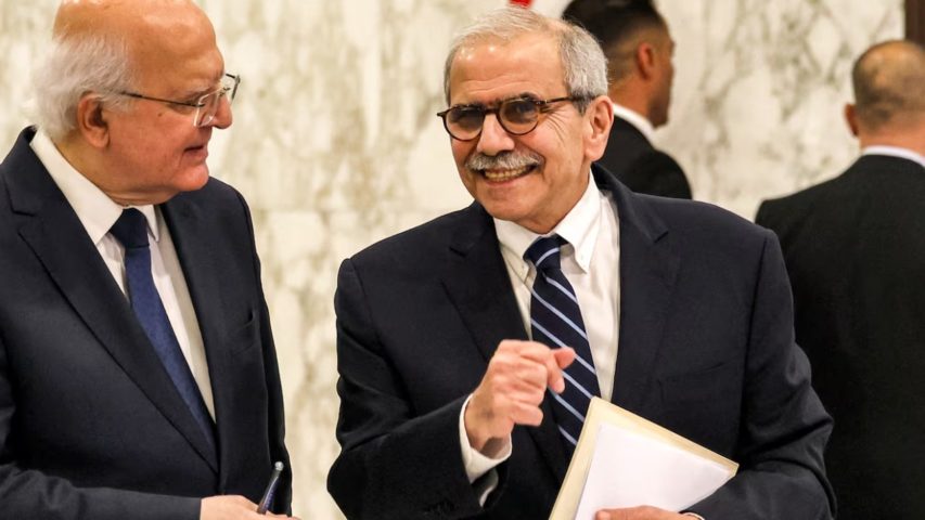Nawaf Salam Baabda (AFP)