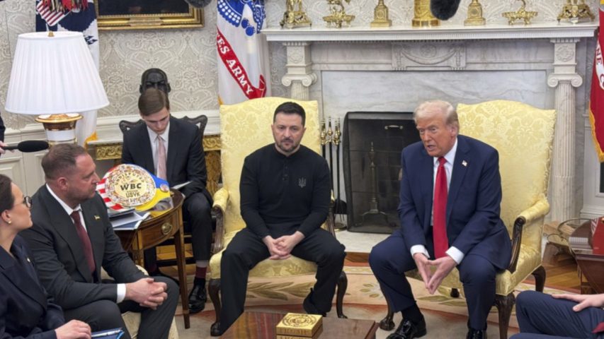 Trump Zelensky Oval Office (AP)