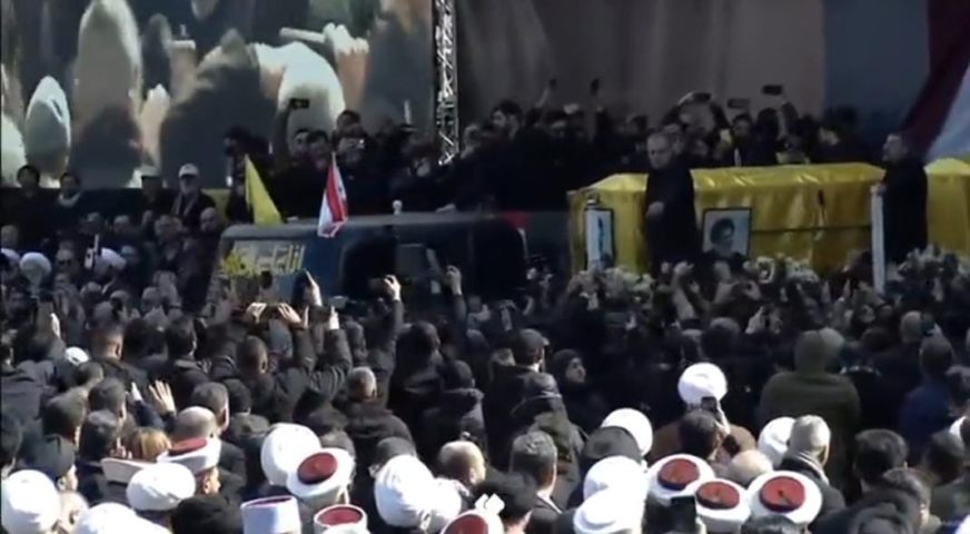 تشييع نصر الله