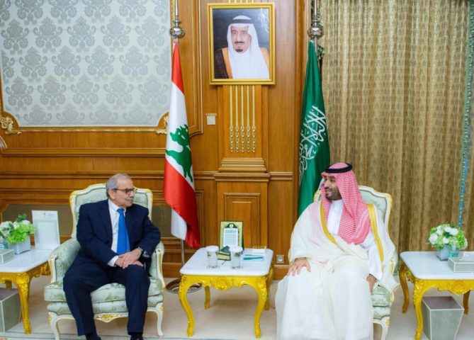 نواف سلام وبن سلمان