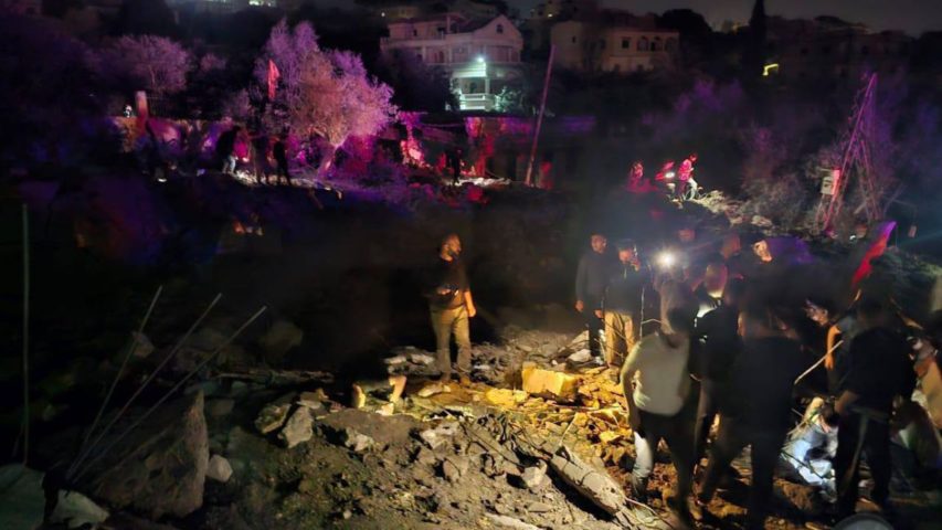 Ainata attack south lebanon Israel
