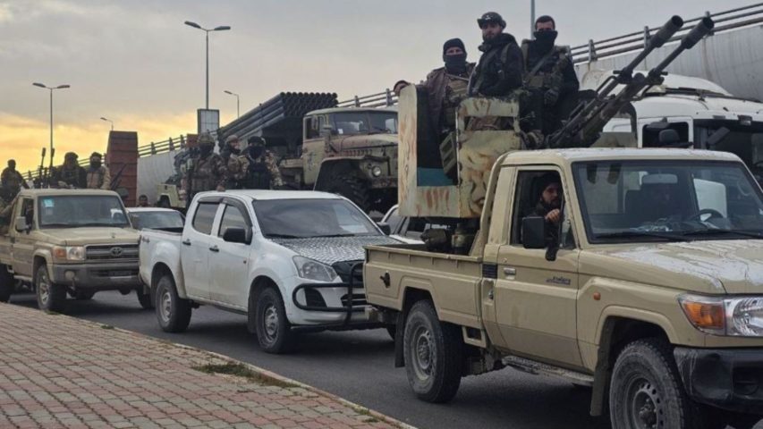 HTS forces in Syria