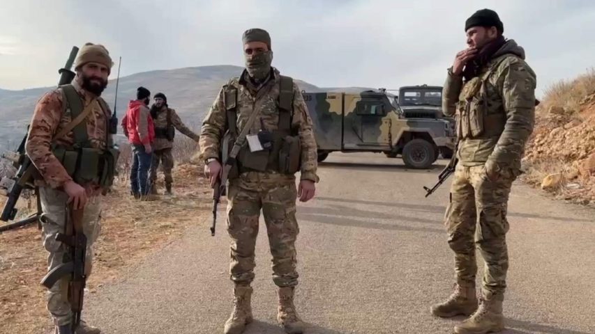 الجيش اللبناني على الحدود السورية
