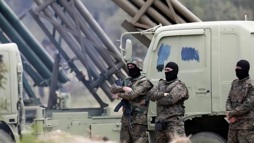 Hezbollah Rockets Militants